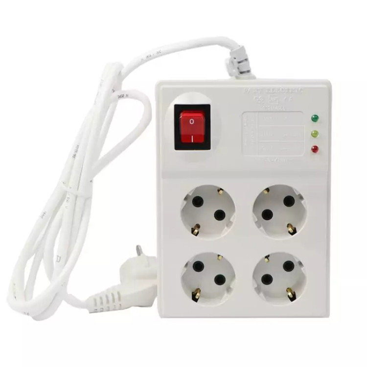 محافظ برق کامپیوتر 4 خانه ارت دار پارت الکتریک با کابل 1.8 متری (2سال گارانتی)