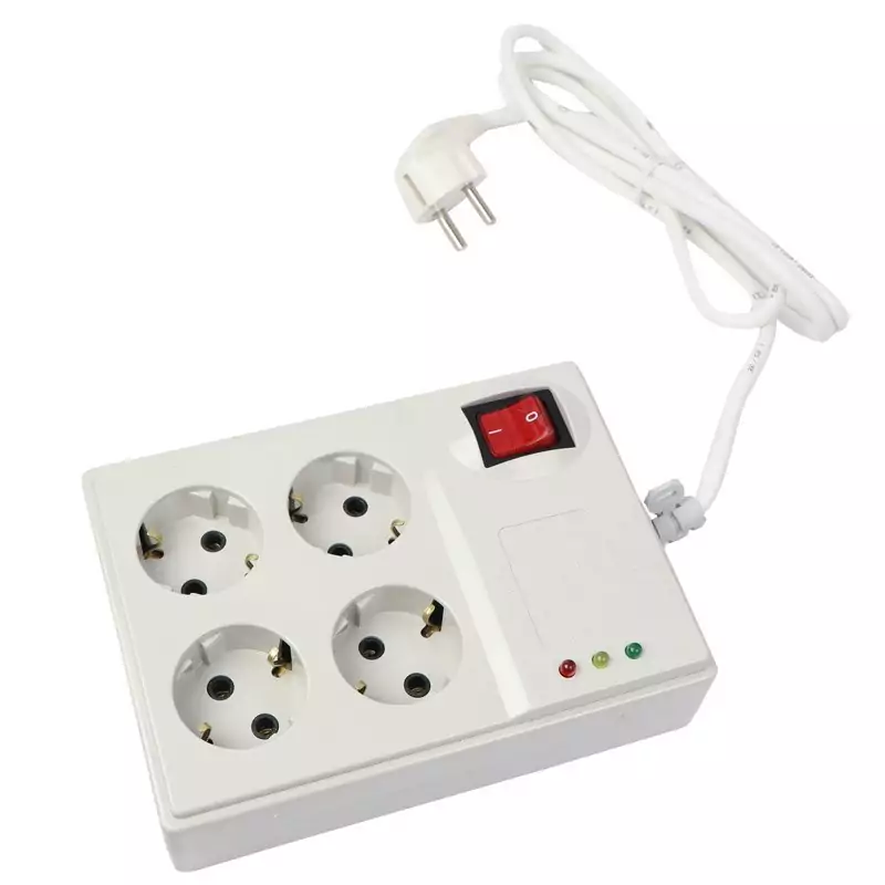 محافظ برق کامپیوتر 4 خانه ارت دار پارت الکتریک با کابل 1.8 متری (2سال گارانتی)