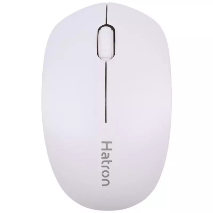 کیبورد و ماوس بی سیم هترون HKCW131 رنگ سفید( گارانتی ۱۲ ماهه فورتیم )