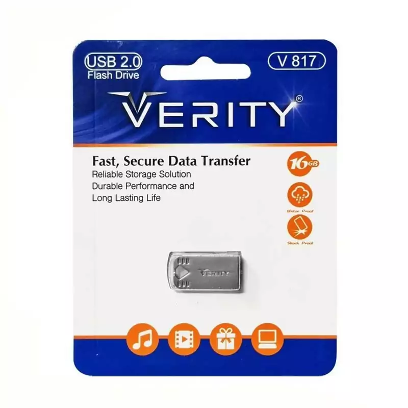 فلش مموری وریتی مدل V817 ظرفیت 16 گیگابایت USB 2