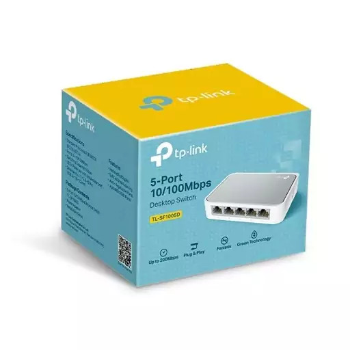 سوئیچ 5 پورت تی پی لینک TL-SF1005D