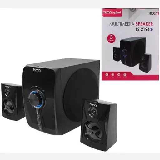 اسپیکر چند تکه کامپیوتر تسکو ( TSCO ) مدل TS 2196(با گارانتی 18 ماهه توسن سیستم شرق)