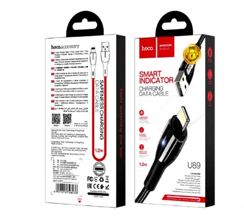 کابل شارژ USB به لایتنینگ هوکو ( hoco ) مدل U89