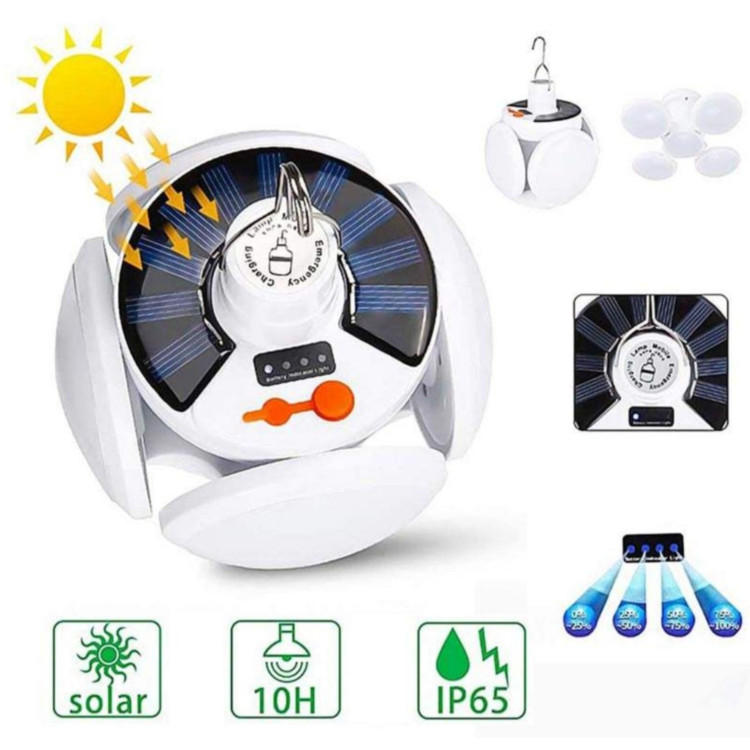 چراغ شارژی خورشیدی مدل JD-2029 اورجینال