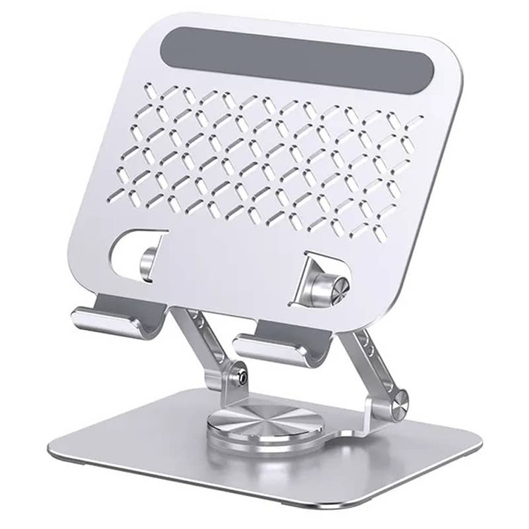 هولدر ( پایه نگهدارنده ) تاشو آلمینیومی لپ تاپ و تبلت مدل D2