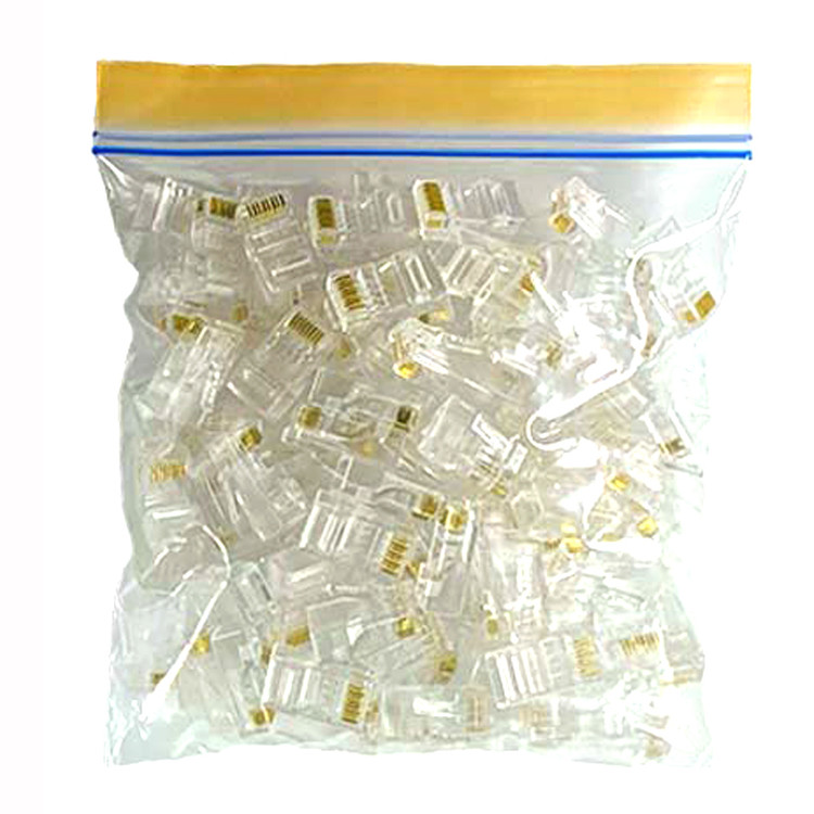 سوکت شبکه Cat6 میان گذر (بسته 10 عددی)