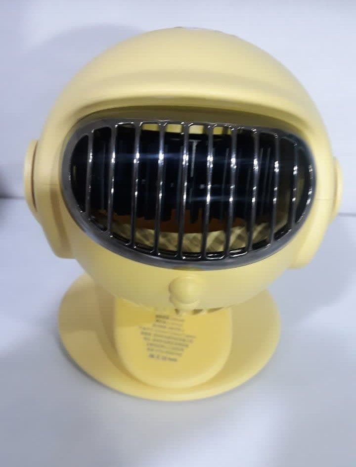 پنکه شاررژی رومیزی گیره دار226(رنگ زرد)