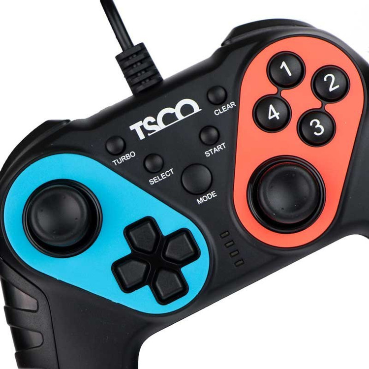 دسته بازی تسکو مدل TG117 با سیم