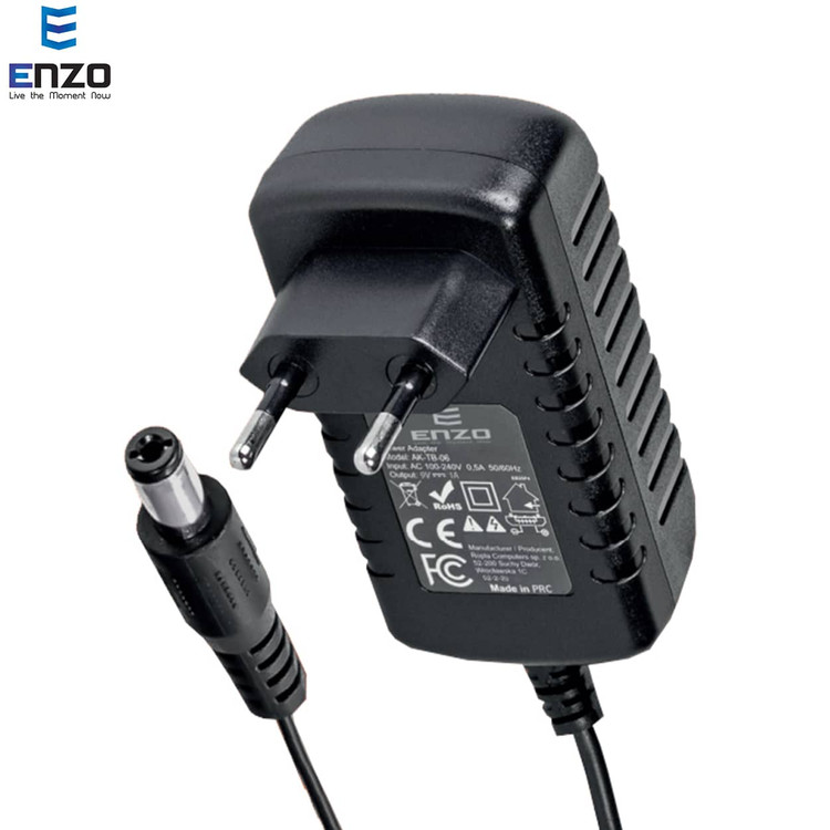 آداپتور مودم 12 ولت 2 آمپر انزو مدل A-4122 ( سر درشت )