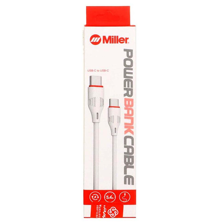 کابل شارژ پاور بانکی فست Miller Type-C To Type-C مدل CA-1445