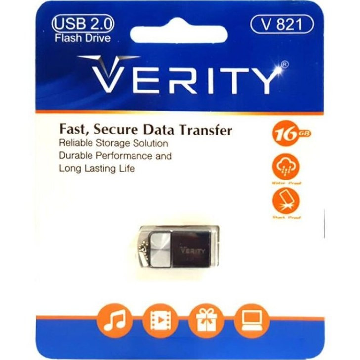 فلش وریتی ( VERITY ) مدل V 821 ظرفیت 16 گیگ کپی