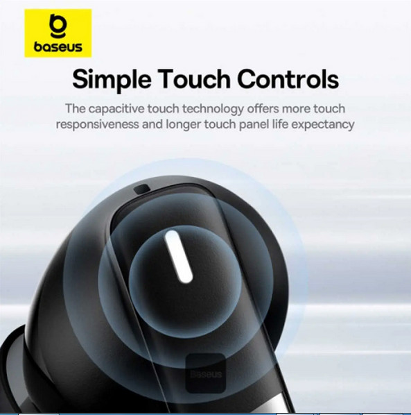 هدفون بی سیم باسئوس مدل  Bowie E20 ENC (مشکی) با 24 ماه گارانتی آونگ