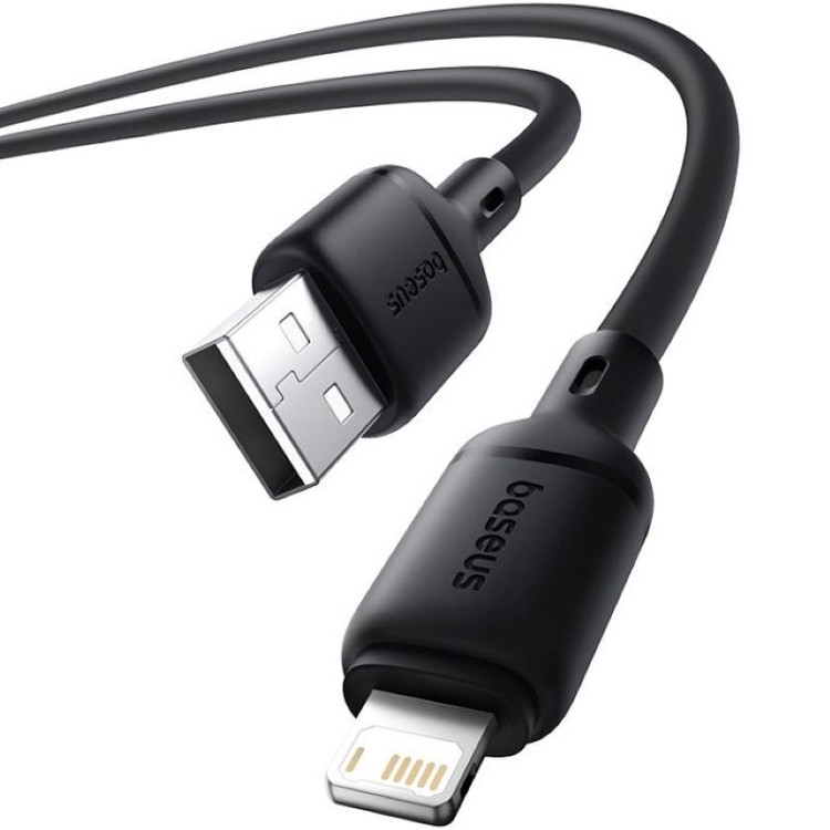 کابل شارژر اپل USB به Lightning باسئوس ( Baseus) طول 2 متر ( گارانتی 24 ماهه آونگ )