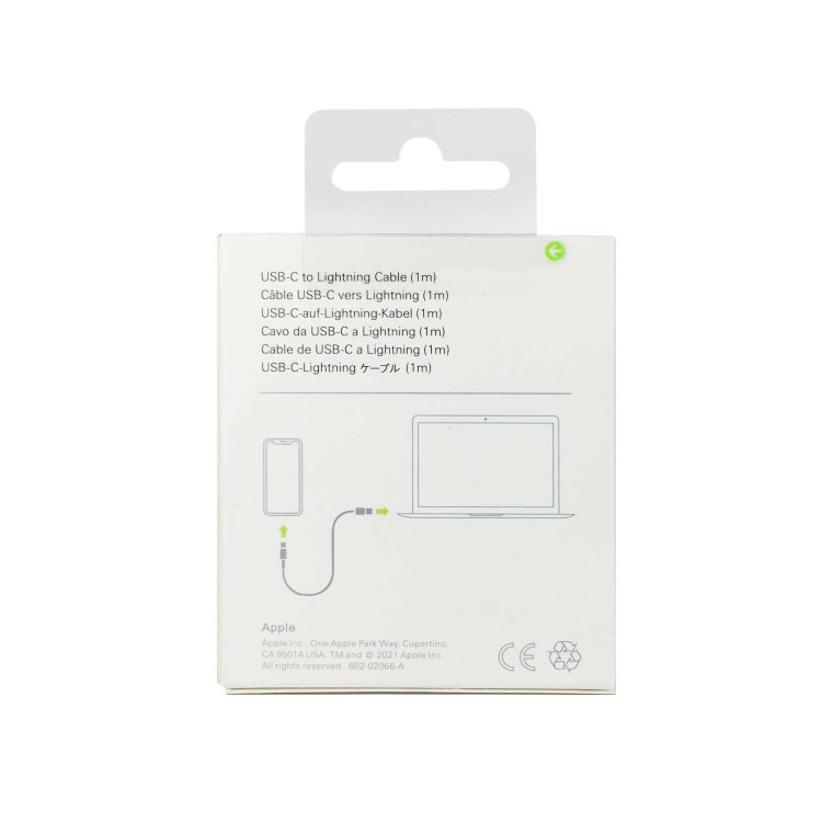 کابل شارژر اورجینال USB-C به Lightning مدل M 1 (صددرصد اورجینال اپ استوری)