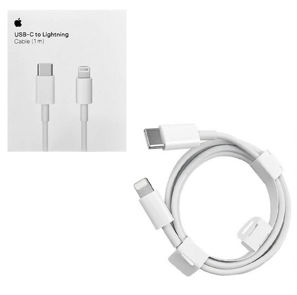 کابل شارژر اورجینال USB-C به Lightning مدل M 1 (صددرصد اورجینال اپ استوری)