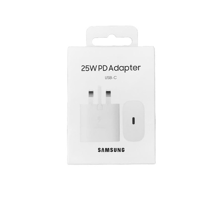 شارژر اورجینال 25 وات سامسونگ( Samsung ) اورجینال صد در صد ( 3 پین ) رنگ مشکی سفیدشارژر اورجینال 25 وات سامسونگ( Samsung ) اورجینال صد در صد ( 3 پین ) رنگ مشکی سفید