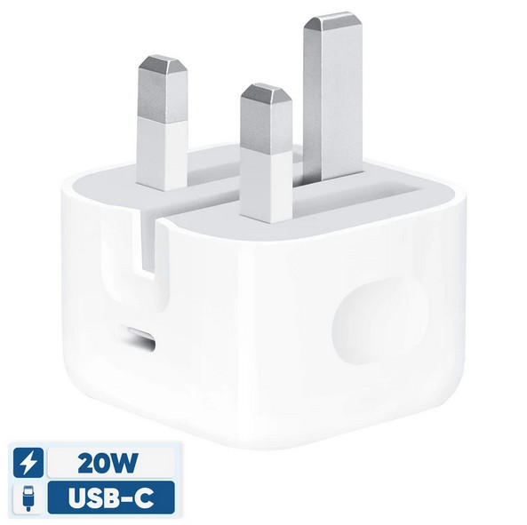 شارژر USB-C اپل ۲۰ وات اپل ( apple ) 3پین اورجینال صد در صد اپل استوری( گارانتی تضمین اصالت و سلامت فیزیکی )