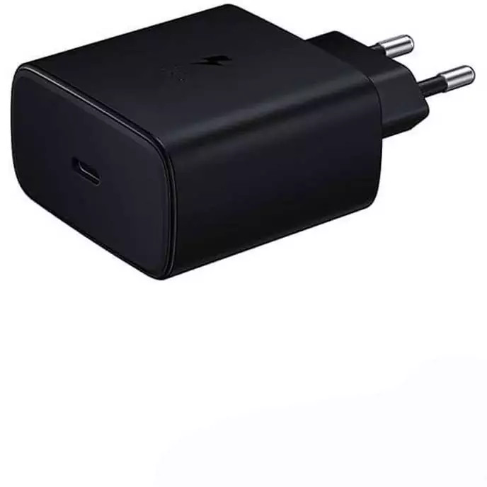 شارژر اورجینال 45 وات سامسونگ( Samsung ) به همراه کابل دو سر Type C( گارانتی 6 ماهه هیسکا )