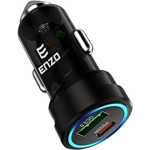 شارژر فندکی خودرو انزو مدل F 220 ( یکسال گارانتی انزو سرویس)