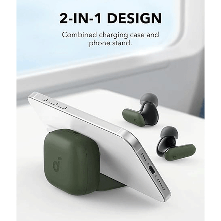 ایرپادز (هدفون بی سیم) انکر مدل R50i NC رنگ مشکی( 18 ماه گارانتی ایستا)