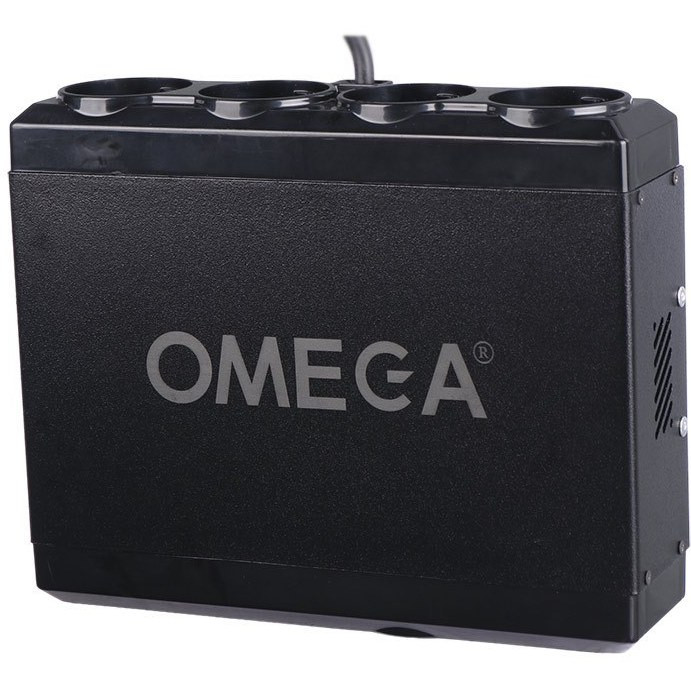 محافظ دیجیتال امگا مدل F6000 با 4 خروجی و کابل 2 متری (2سال گارانتی)