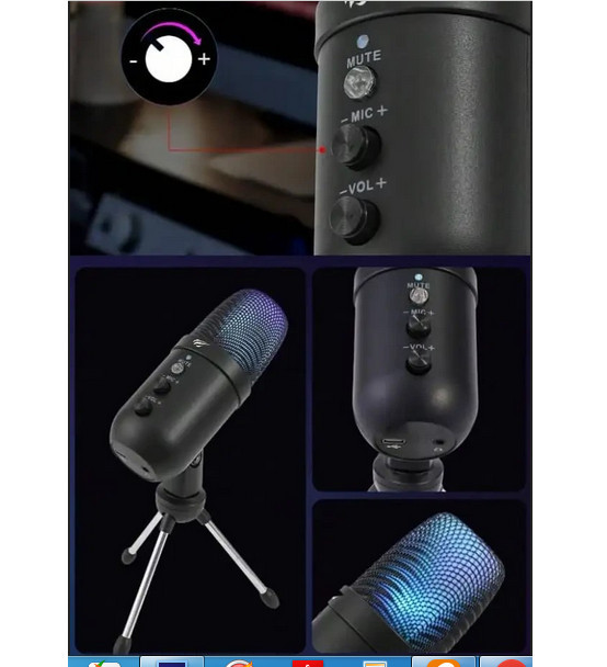 میکروفن رومیزی گیمینگ هویت مدل HAVIT GK51 ( گارانتی 12 ماهه متین )