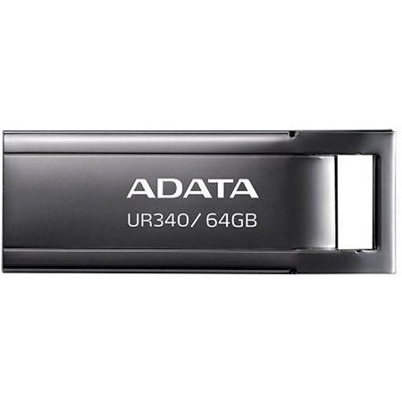 فلش مموری ای دیتا UR340 USB 3.2 ظرفیت 64 گیگابایت ( گارانتی 60 ماهه آونگ)