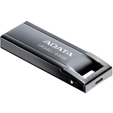 فلش مموری ای دیتا UR340 USB 3.2 ظرفیت 64 گیگابایت ( گارانتی 60 ماهه آونگ)