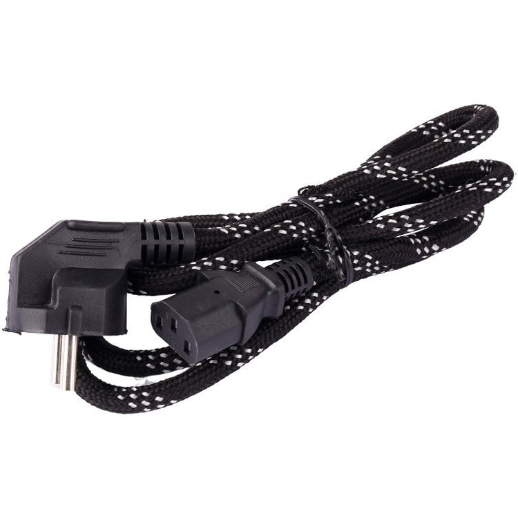 کابل برق منبع تغذیه کامپیوتر دی نت(DNET) طول 1.5 متر با روکش کنفی