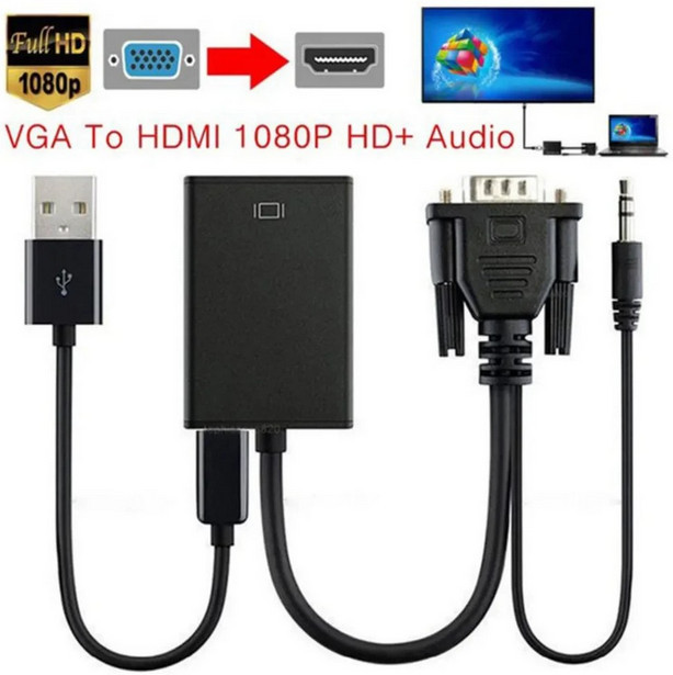 تبدیل تصویر VGA به HDMI انزو مدل VG-51 ( گارانتی 12 ماهه انزو)
