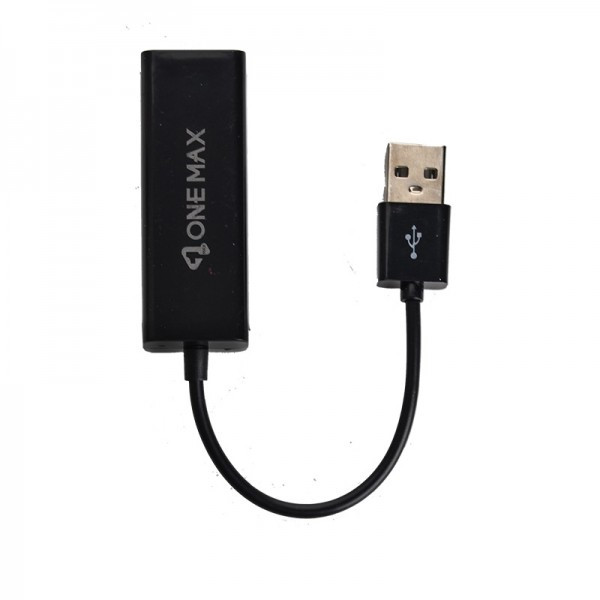 تبدیل Rj45 (Lan) To USB2.0 وان مکس (ONE MAX) مدل OM-154