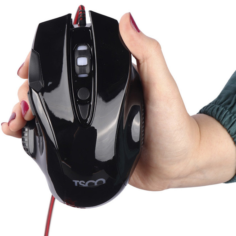 ماوس سیم دار گیمینگ تسکو ( TSCO) مدل TSCO GM 2027 (گارانتی 12 ماهه توسن سیستم شرق )