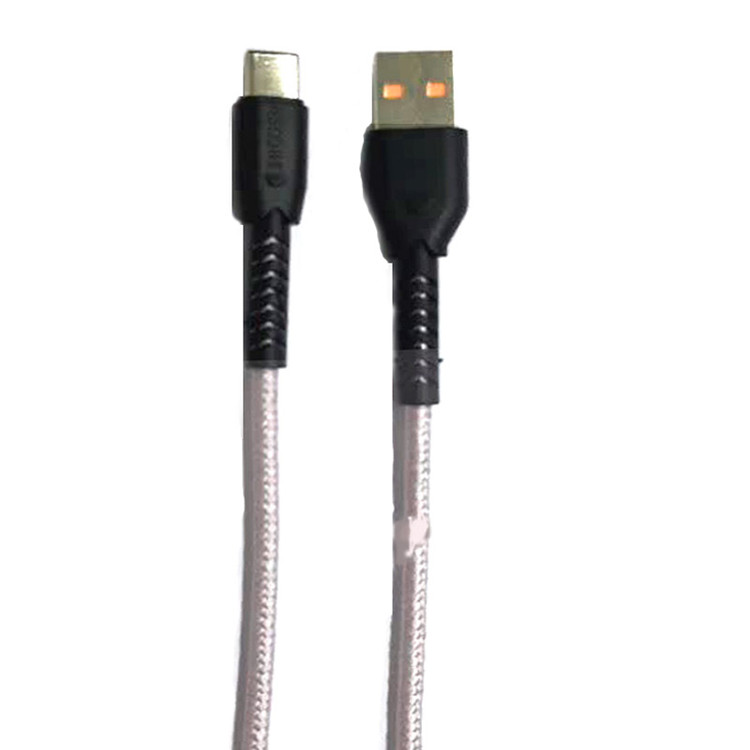 کابل شارژ USB به Type-C شوش (SHOOSH) مدل SH-119C (گارانتی 12 ماهه شرکت گسترش امواج کرخه)