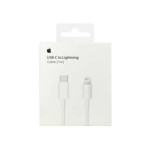 کابل شارژر اپل Type C به Lightning مدل M1 (صددرصد اورجینال اپ استوری)