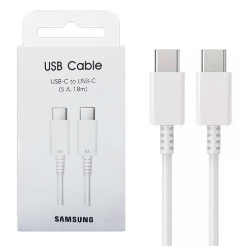 کابل شارژ سامسونگ ( SAMSUNG ) دو سر تایپ C اورجینال سریع و انتقال دیتا پک اصلی Samsung