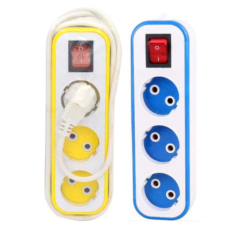 چند راهی برق دینا 3 خانه سفید (طول کابل 2.8 متر )